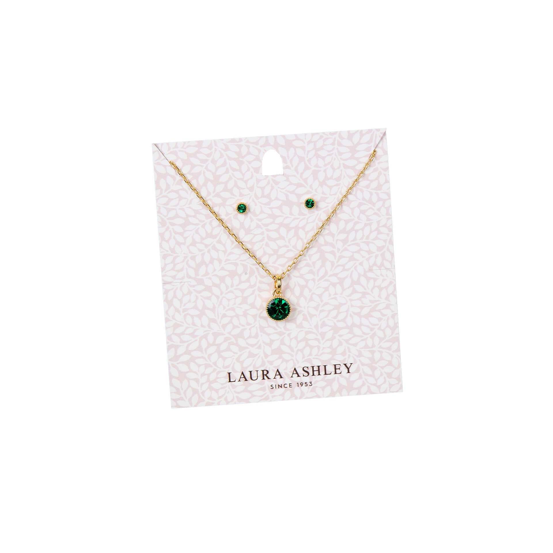 Stippled Earrings and Necklace Set